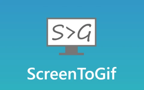 ScreenToGif-免费开源了近10年的GIF动图录制编辑软件