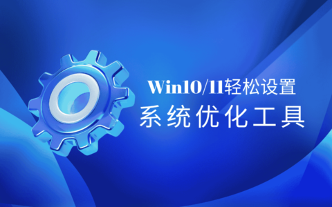 Win10/11轻松设置：一款功能全面、操作简单的系统优化工具